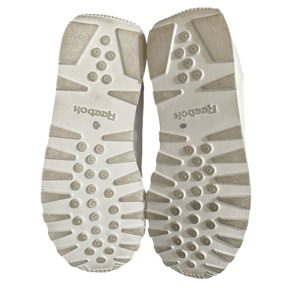 Reebok Classic Renaissance White Leather Sneakers Size 8 - Picture 8 of 8